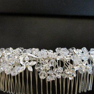 Swarovski Crystal Comb Hair Accessory